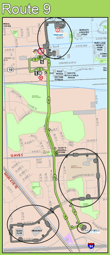 Route 9 Storm Route