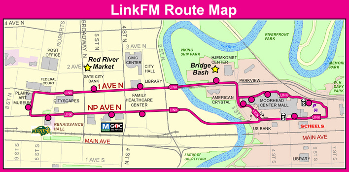 LinkFM Map - Bridge Bash 2021