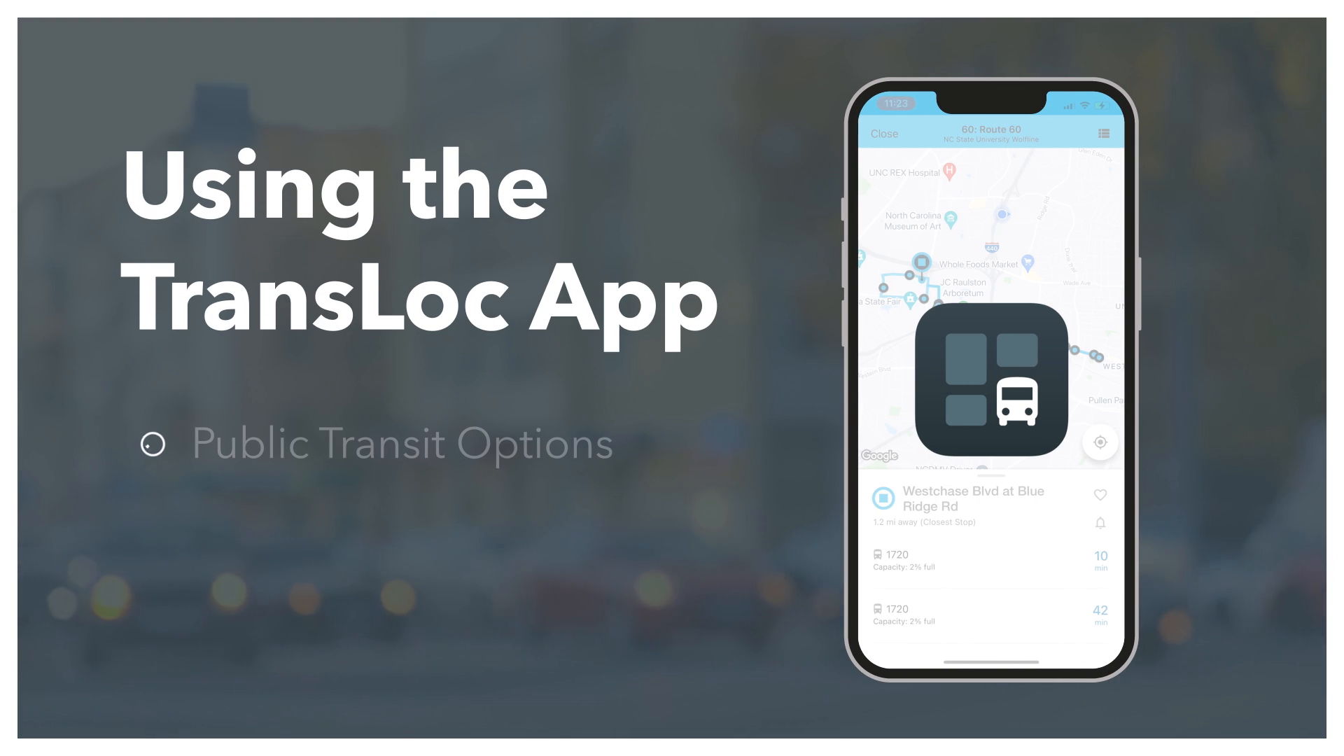 Download Our Bus Rider App - TransLoc