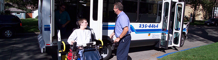 Paratransit Wheelchair Boarding