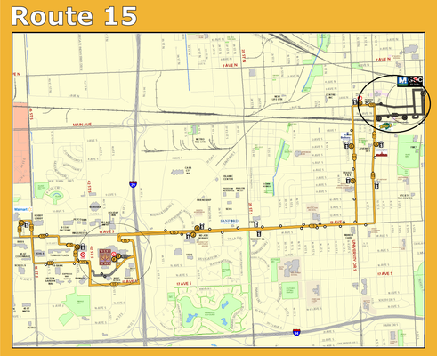Route 15 Detour