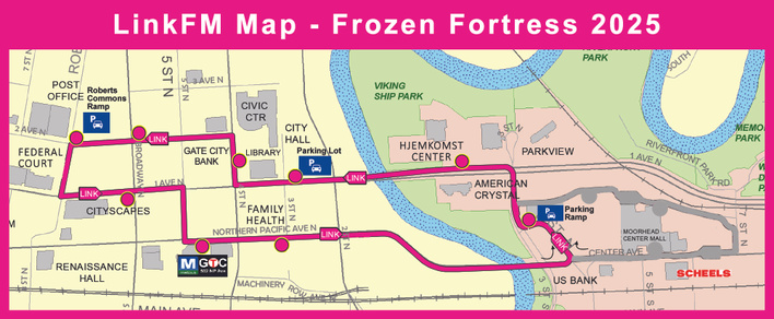 LinkFM Frostival Map 2025