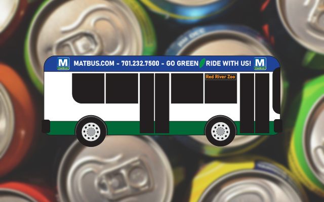 Get Your "Can" on the Bus for Earth Week!